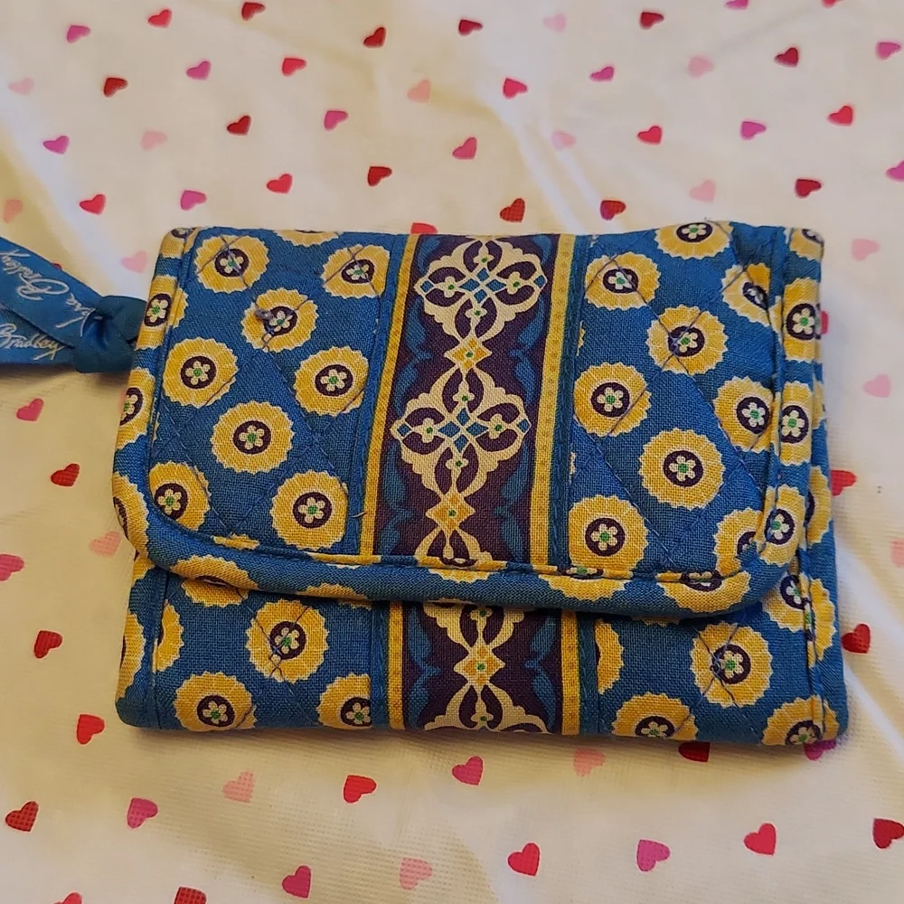 Vera Bradley laptop bag and wallet